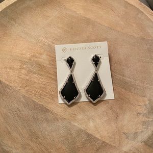 Black Kendra Scott earrings